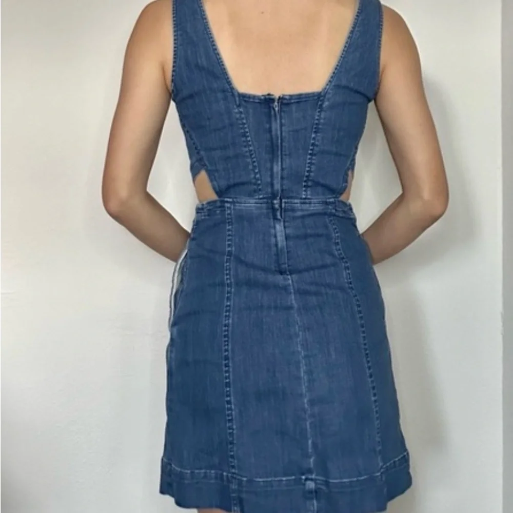 Madewell Sleeveless denim dress - Picture 5 of 5